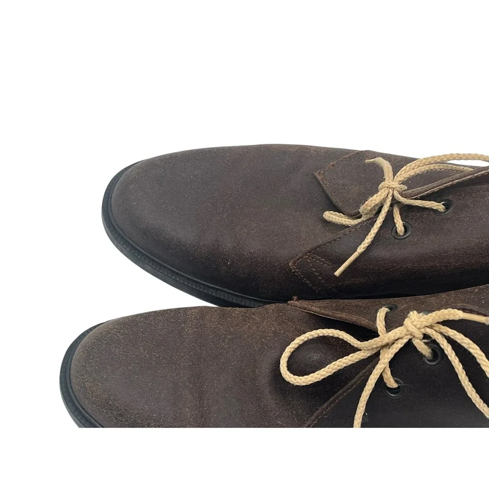 Vintage Bostonian Suede Leather Chukka Desert Boots Men Size 10M Brown 20853